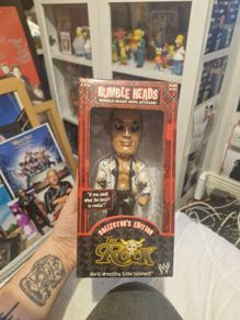 WWE The Rock Bobble Head MOC