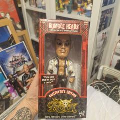 WWE The Rock Bobble Head MOC