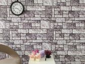 3D Wall Panels with Light Grey Brick Design 10 pcs EPS