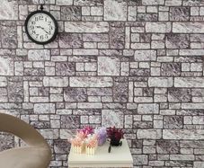 3D Wall Panels with Light Grey Brick Design 10 pcs EPS