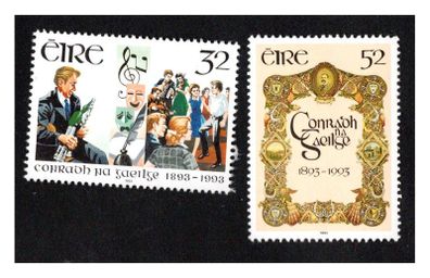 1993 Ireland Gaelic League Commemorative Stamps Mint Never Hinged (MNH)