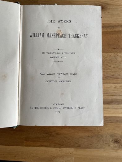 Irish Sketch Book
