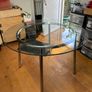Round Glass Dining Table Image 2