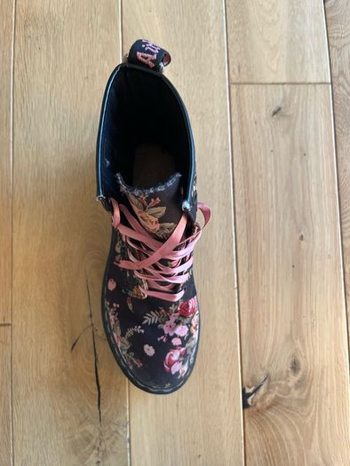 Dr. Martens floral boots