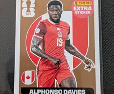 Panini Fifa World Cup 2026 Alphonso Davies Bronze Extra Sticker