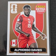 Panini Fifa World Cup 2026 Alphonso Davies Bronze Extra Sticker