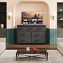 Chest of Drawers for Bedroom with 7 Drawers, Fabric Storage Drawer, Tall Black Hallway Storage Unit Image 3