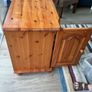 Solid Pine TV unit Image 4