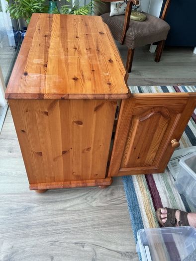 Solid Pine TV unit