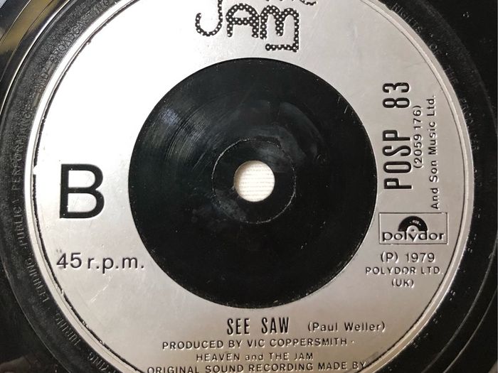 The Jam - The Eton Rifles (1979) 7" UK reissue