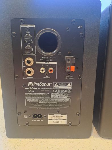 Presonus Eris E4.5 Speakers.