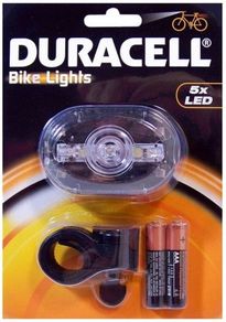 Duracell Bright 5 x LED Front Bike Light