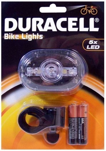 Duracell Bright 5 x LED Front Bike Light
