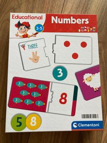 Number jigsaw puzzle