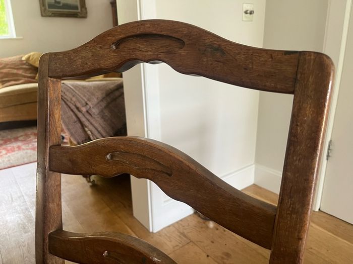 Dining table and four chairs