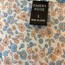 Emery Rose open-front floral bohemian kimono cardigan Size L Image 5