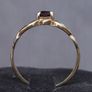 Vintage Fully Hallmarked Gold Garnet Ring Birmingham  Size 57 Image 6