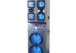 Heavy Beat Bass Woofer Trolley Speaker With 2 Wireless Microphone.