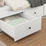 IKEA HEMNES Day Bed with 3 Drawers in White Image 6