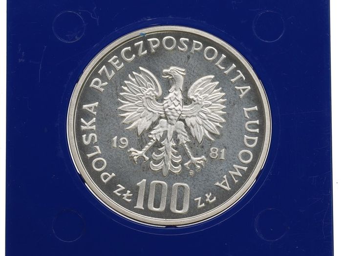 Asking price from 95 euro. Poland 100 zloty  Silver coin Environmental protection 1979, 1980,1981,1982