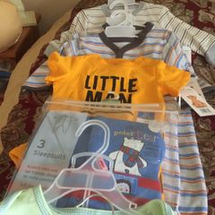 Baby boys all in ones and sleepsuits