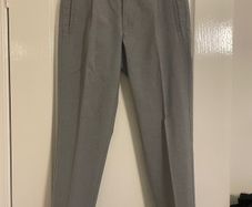 light grey mens Harry Brown London trousers, size 32S
