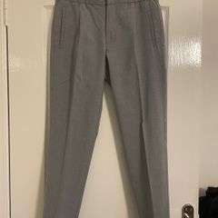 light grey mens Harry Brown London trousers, size 32S