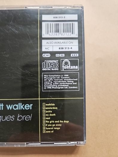 Scott Walker - Sings Jacques Brel.