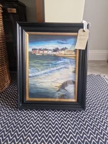 Skerries Harbour Oil Painting