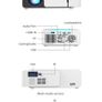 Mini Portable Projector Full Hd Led Mobile Video Support Wifi Image 10