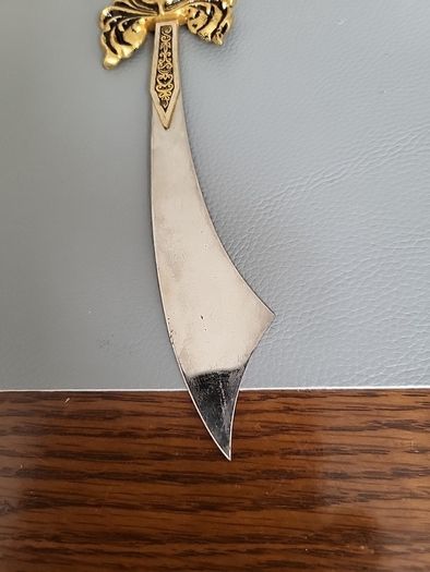 Letter opener scimitar