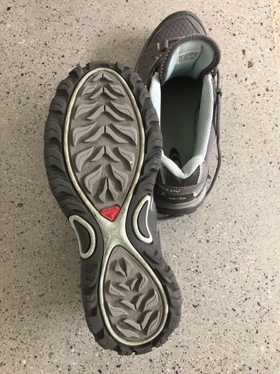Once worn | Salomon Ladies Trail Shoes | Size 4.5