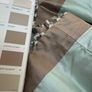 Colefax & Fowler Lucerne Silk INTERLINED Curtains 89 inch d x 118 inch w  2 Pairs Available Image 5