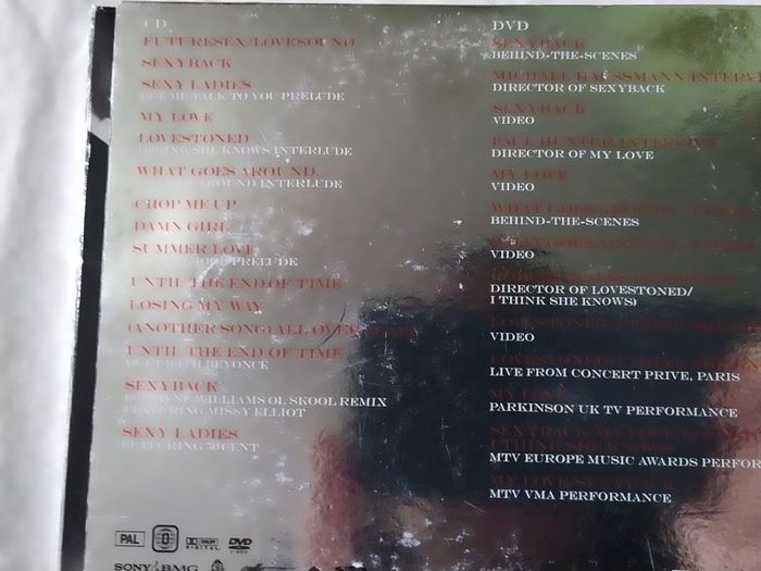 Justin Timberlake - FutureSex/LoveSounds Cd & Dvd