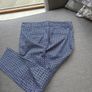 Navy geometric ladies trousers uk8 bnwot Image 2