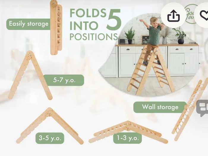 Montessori climbing set