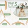 Montessori climbing set Image 8