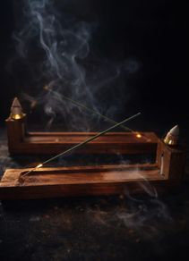 Handmade Dual incense holder