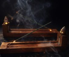 Handmade Dual incense holder