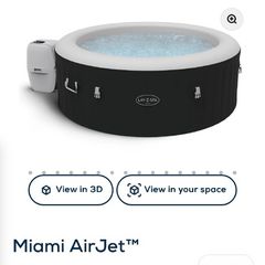 Outdoor Lay-Z-Spa Miami