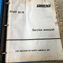 Fiat X1/9 Factory Service Manual Image 8