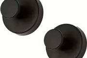 2 pcs Suction Cup Hooks for Shower, Bathroom Hanging Towels Robe Loofah Hook, Mounting On Glass Shower Doors Mirrors