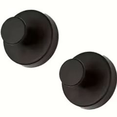 2 pcs Suction Cup Hooks for Shower, Bathroom Hanging Towels Robe Loofah Hook, Mounting On Glass Shower Doors Mirrors