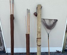 antique lord and lady fishing rod