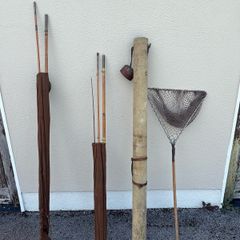 antique lord and lady fishing rod