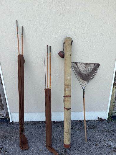 antique lord and lady fishing rod