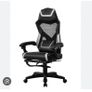 Ladder Desk Shelf+Gaming Chair with footrest Image 2