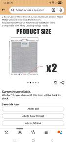 extractor fan filters