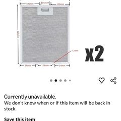 extractor fan filters