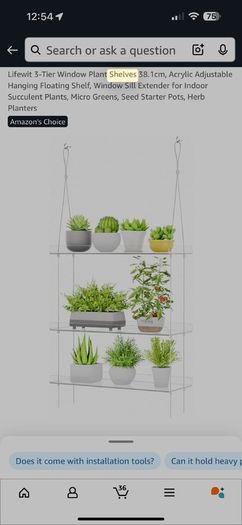 window shelves